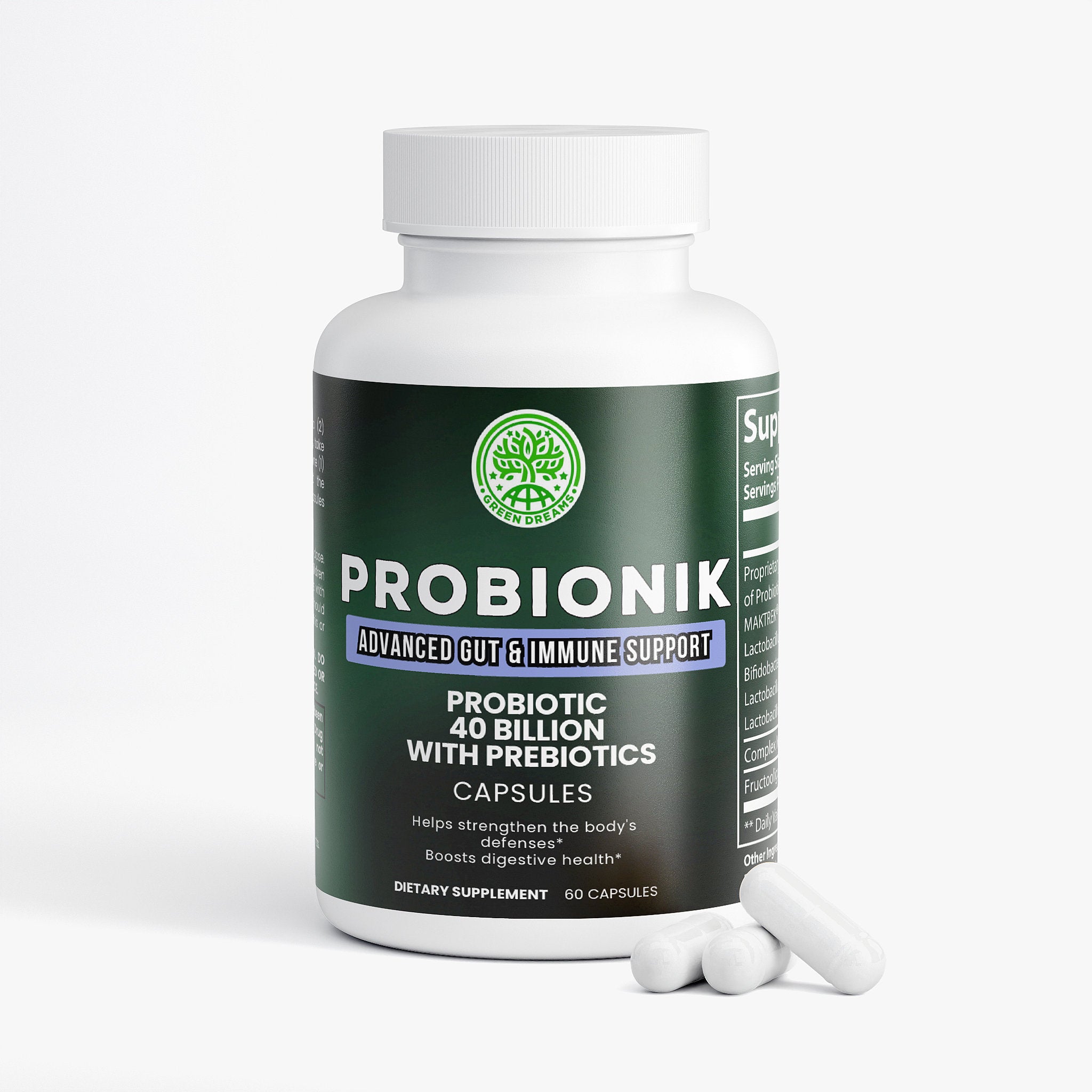 Probiotic 40 Billion with Prebiotics