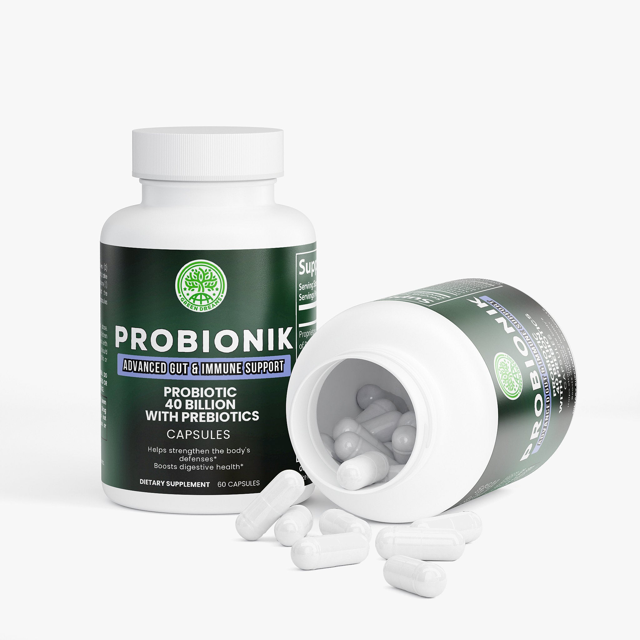 Probiotic 40 Billion with Prebiotics